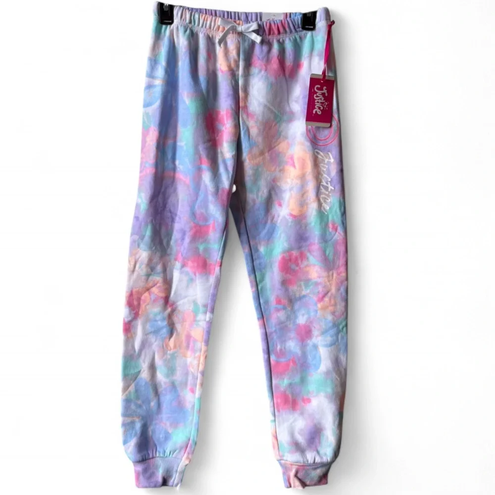 Justice Tie-Dye Joggers Big Girl